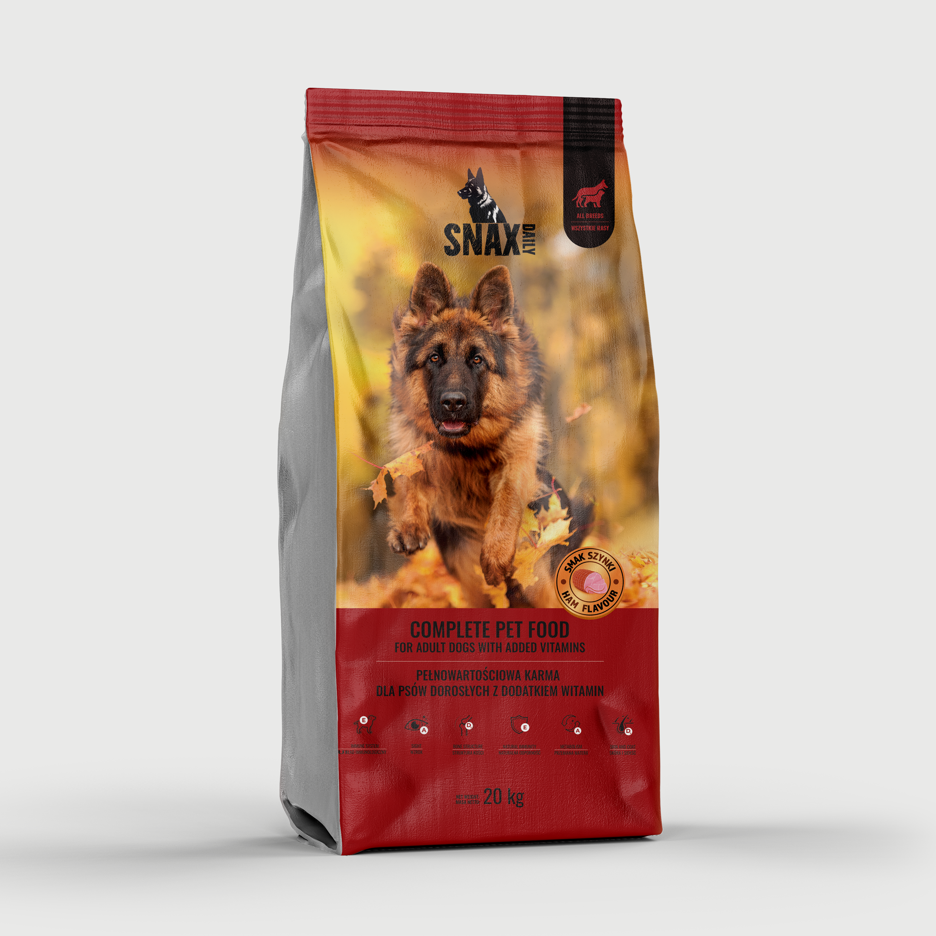 Snax Daily Ham Flavour